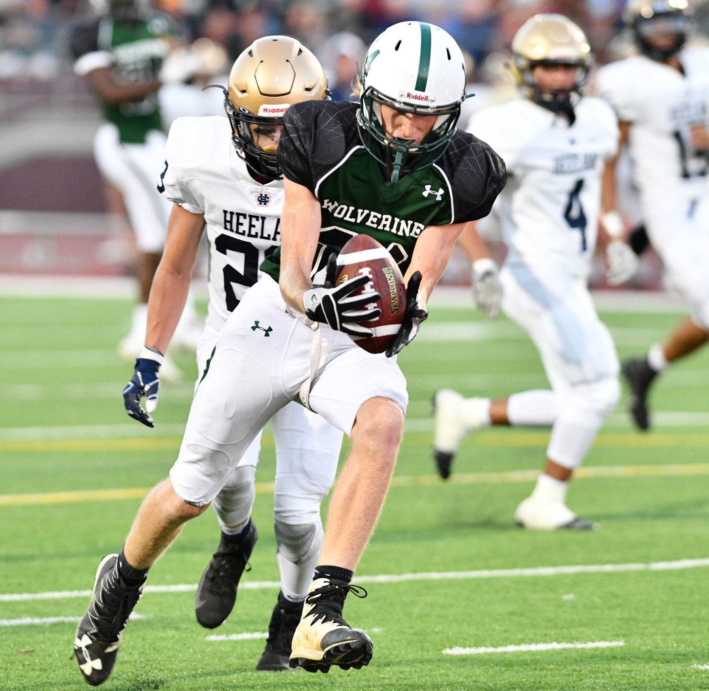 West vs Heelan football